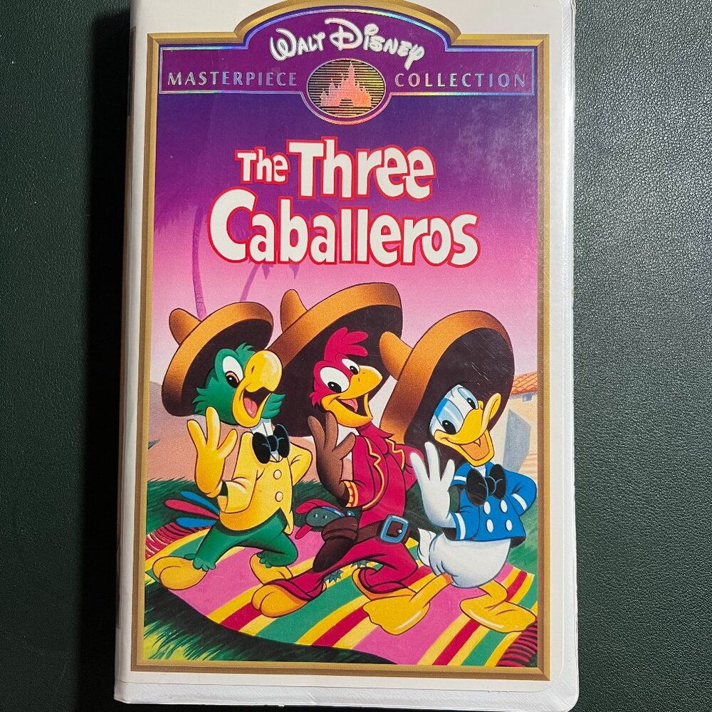 Vintage Walt Disney VHS – The Three Caballeros – #091 – Classic Animation